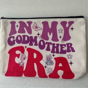 "In My‎ Godmother Era" Zippered Pouch